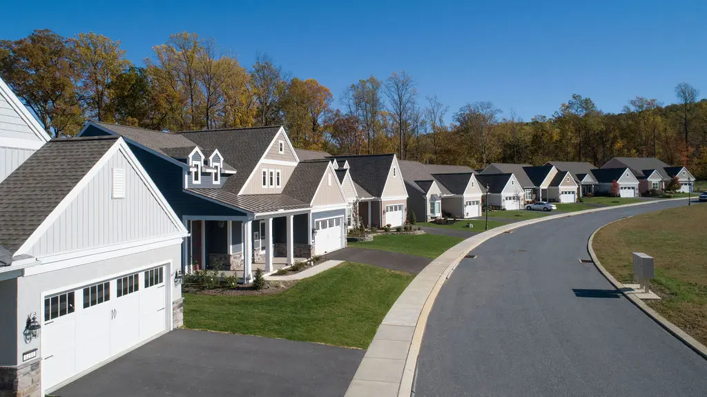 Bedroom in a custom home