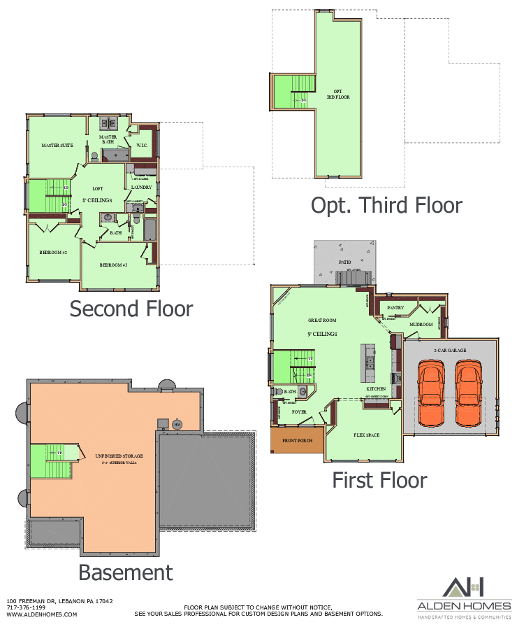 Anvil Floor Plans