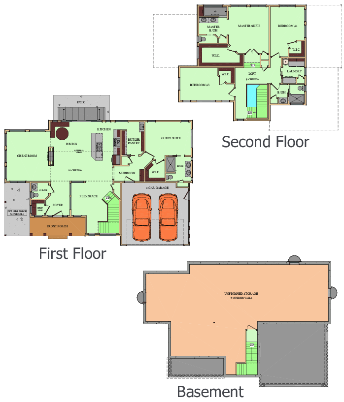 Artisan Floor Plans