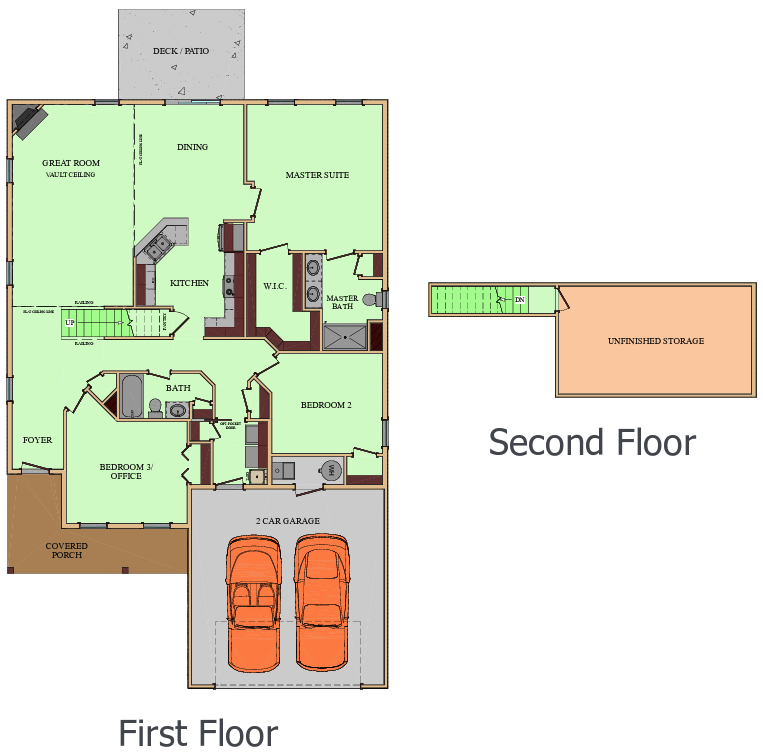 Coleman floor plans