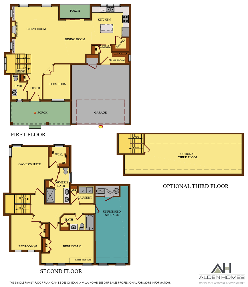 Montgomery D floor plans