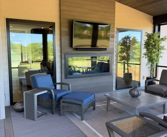 Outdoor living space
