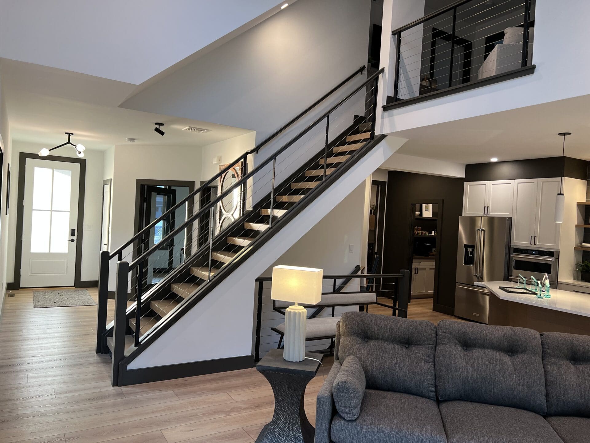 Custom stairs and railings aren't just a functional afterthought